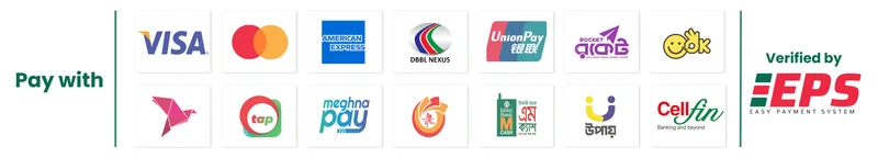 Powered by EPS — accepts cards, mobile wallets, internet banking